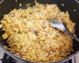 A picture of step 2 of Curd Poha Upma.