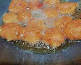 A picture of step 4 of Moong Fritter Chaat.