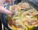 A picture of step 6 of Saltimbocca alla Romana.