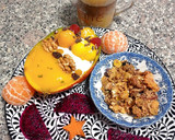 Foto del paso 8 de la receta: Mangos 🥭 rellenos de mousse de coco 🥥