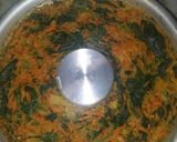 Foto del paso 3 de la receta: Budín de espinaca y zanahoria