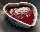 A picture of step 4 of Red velvet cake.