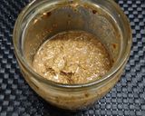 A picture of step 4 of Cocoa Peanut Butter Overnight Oats.