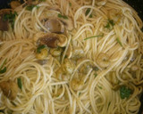 Foto del paso 6 de la receta: Espaguetis con gambas y champiñones al ajillo