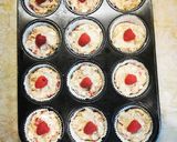 Muffin túrósan, málnásan szénhidrátszegényen recept fázis 2 fotója