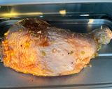 รูปขั้นตอนการทำที่ 3 ของ สลัดสะโพกไก่อบ🍗น้ำสลัดเต้าหู้🫛เรดซีฟู้ด😅🌶️🧄🥬