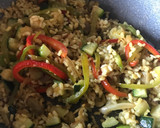 Foto del paso 4 de la receta: Arroz integral con verduras al curry