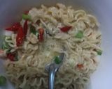 Foto langkah ke 3 dari resep Omelet mie instan.