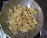 A picture of step 3 of Potato Sabzi.