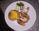 A picture of step 7 of Stuffed chicken breast.