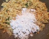 A picture of step 5 of Cabbage Chana dal Poriyal.