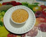 A picture of step 1 of Fiber- Rich super healthy tasty spinach and moong dal sabji.
