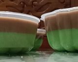 Foto langkah ke 5 dari resep 24. Pudding Roti Pandan Coklat.
