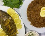 صورة لخطوة 11 من وصفة سمك بالليمون مع صوص الليمون الاخضر 🍋🐟
