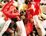Foto del paso 3 de la receta: Ensalada de lentejas y pollo light