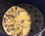 Une image de l'étape 6 de Velouté au foie gras et morilles fraîches.