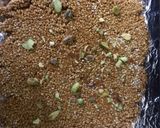 A picture of step 8 of Til chikki.