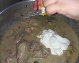 A picture of step 13 of Shahi white qorma.