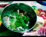 A picture of step 1 of Herbed Basil Pasto and Basil Pasto yummy vegetable rice.