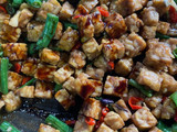 Tempe orek mix kacang panjang bumbu iris