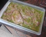 Foto del paso 4 de la receta: Solomillo de cerdo a la plancha con setas al ajillo y papas fritas
