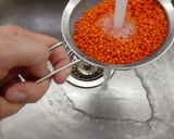 A picture of step 2 of Red lentil soup.