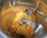 A picture of step 4 of Muskmelon phirni.