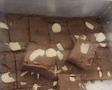 A picture of step 3 of Moong Burfi.