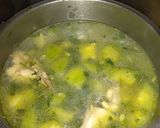 Foto del paso 3 de la receta: Crema de zapallito y pollo