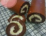 Foto langkah ke 8 dari resep Swissroll roll keto@ketobetic #ketopad_cp_cheese.