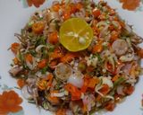 Foto langkah ke 5 dari resep Cumi Asin Sambal Matah.