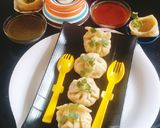 A picture of step 6 of Veg Dumplings 😋😋 street style momos.