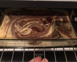 A picture of step 6 of Chocolate Marble Cake.