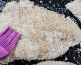 Foto del paso 8 de la receta: 🍗🧀🥓Milanesas de pollo rellenas, horneadas y con un toque diferente 🥓🧀🍗