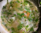 A picture of step 3 of Spring onion rice (easy and quick recipe).