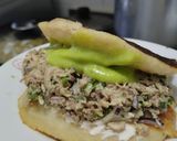 Foto del paso 10 de la receta: Mi versión de arepa reina pepiada🫓🥑🍗