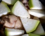 รูปขั้นตอนการทำที่ 1 ของ "แกงจืดน้ำเต้าน่องไก่"🍐🍗🥣 Bottle Gourd &Chicken Legs Soup