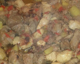 Foto del paso 7 de la receta: Pavo con verduras y acompañado de ensalada de pasta