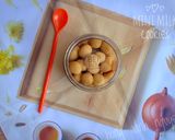 Hình bước làm 6 của món Bánh bi sữa (mini milk cookies) cho bé 8m+
