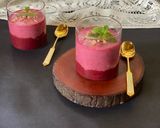 A picture of step 2 of Beetroot Mousse.