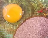 Foto del paso 1 de la receta: Pepas de coco y mermelada de frutilla😋