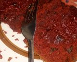 A picture of step 10 of Moist Red velvet cake!.