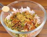 A picture of step 4 of Chana dal &soya chunks tikki /pettis (Roasted).