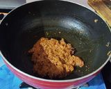 A picture of step 3 of Colocasia Curry.