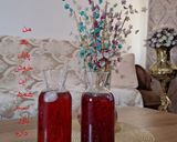 عکس مرحله 1 از دستور شربت آلبالووَتخم شربتی🍒🍹