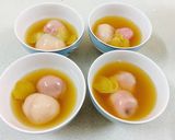 A picture of step 5 of Vietnamese Ginger Rice Balls (Bánh trôi nước gừng).