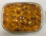A picture of step 4 of Spelt Butterkuchen (German yeasted butter cake).