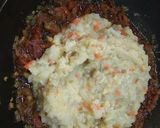A picture of step 3 of Pav bhaji.