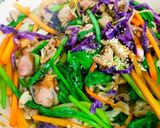 A picture of step 5 of Stir-Fried Beef Pho Noodles.
