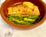 Foto del paso 4 de la receta: Salmón con espárragos en freidora de aire